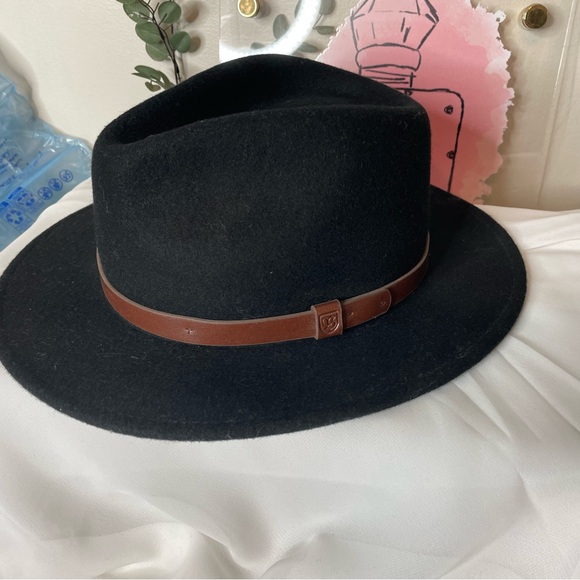 Brixton Felt Fedora in classic black L - Picture 3 of 10